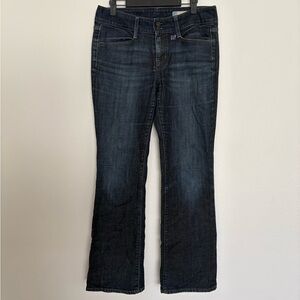 GAP 2008 Women's Dark Indigo Curvy Bootcut Jeans Size 8R